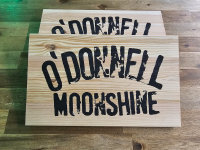 ODonnell Moonshine | Holzschild