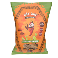 HOT-CHIP Strips Limed Habanero 80g